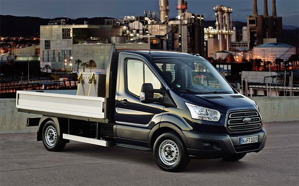 Cheap prices on new Ford Transit Dropside vans with 